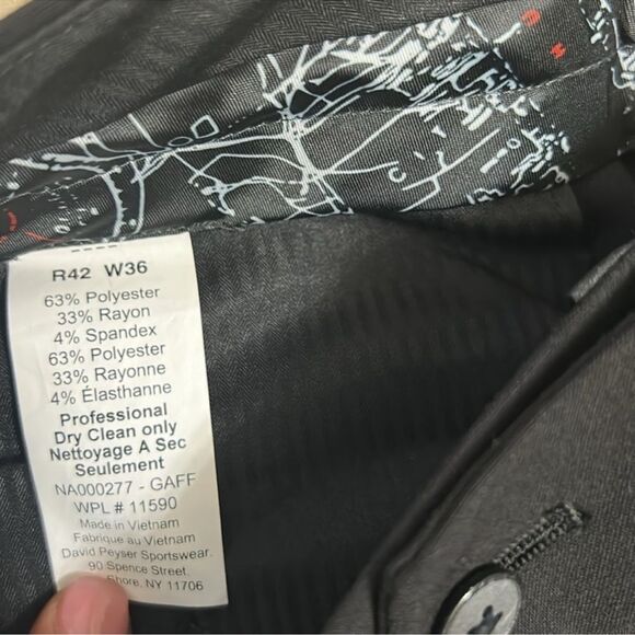 Nautica Modern Fit Black Mens Jacket Suit(Size
42R/W36) - Picture 10 of 15